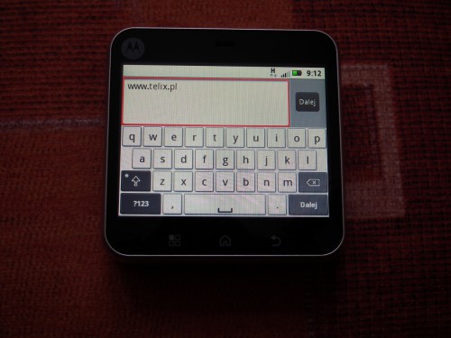 Test Motorola FLIPOUT