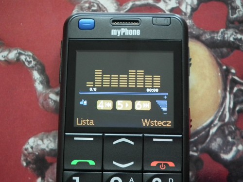 Test myPhone 1080 DURO - odtwarzacz muzyczny