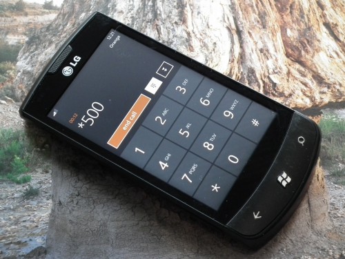 Test LG E900 - klawiatura telefoniczna