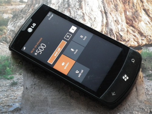 Test LG E900 - panel telefoniczny