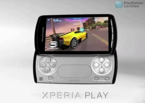 Reklama PlayStation Phone-Xperia Play