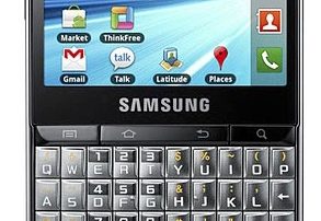 Samsung Galaxy Pro z klawiaturą QWERTY oraz Android- wideo