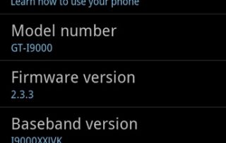 ROM Android 2.3.3 Gingerbread dla Samsung Galaxy S już dostępny- wideo