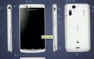 Sony Ericsson Acro- specjalna wersja modelu Arc