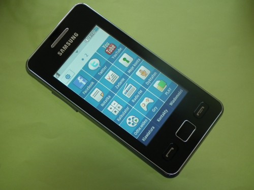 Test Samsung Star II GT-S5260 - menu główne
