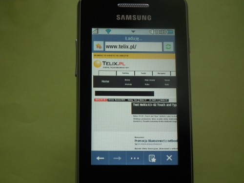 Test Samsung Star II GT-S5260 - Telix.pl