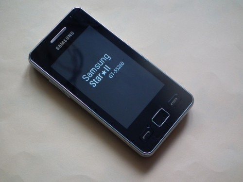 Test Samsung Star II GT-S5260