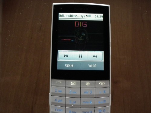 Nokia X3-02: Nokia Ovi Player