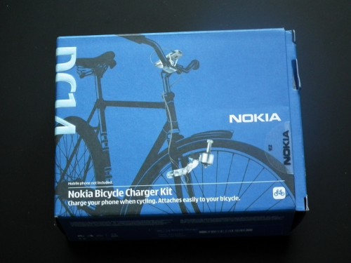 Nokia Bicycle Charger Kit: pudełko