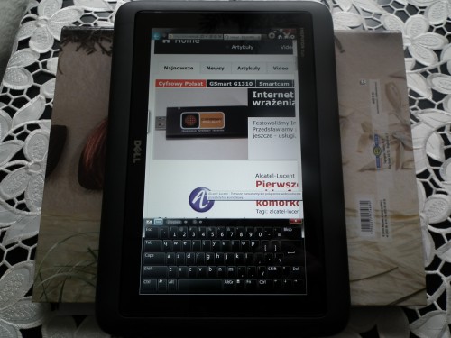 Dell Inspiron duo - przglądarka internetowa