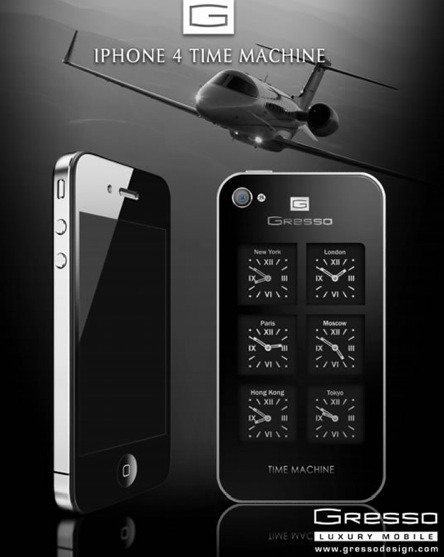 iPhone 4 Time Machine- idealna wersja dla zamożnych podróżujących