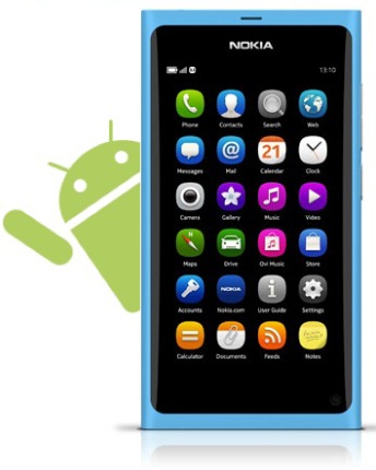 Nokia N9 z obsługą aplikacji Android