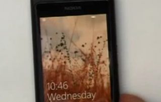 Pierwszy telefon Nokia z Windows Phone złapany na wideo- Sea Ray