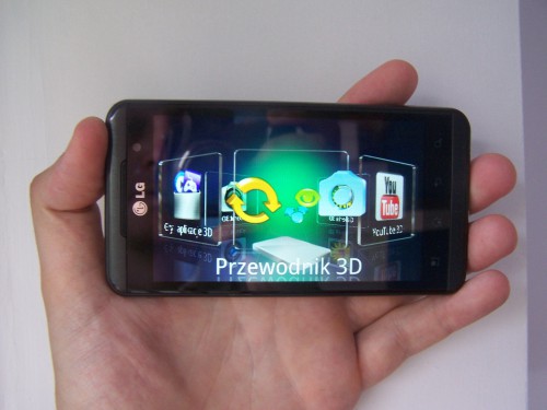 Przestrzeń 3D na LG Swift 3D