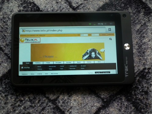 Test Trak tPad-7121: Telix.pl