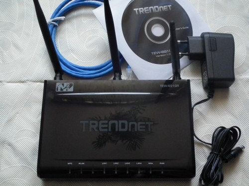 TRENDnet TEW-691GR: zestaw