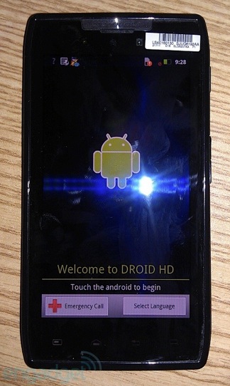 Motorola Droid HD- kolejny supertelefon z Androidem