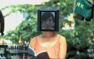iPad Head Girl