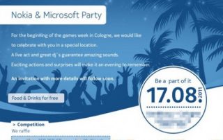 Konferencja Nokia oraz Microsoft 17 sierpnia tego roku- pierwszy smartfon Nokia z Windows Phone Mango?
