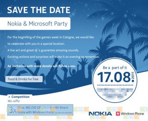 Konferencja Nokia oraz Microsoft 17 sierpnia tego roku- pierwszy smartfon Nokia z Windows Phone Mango?