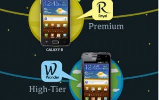 Samsung GALAXY W, M Pro, Y i Y Pro