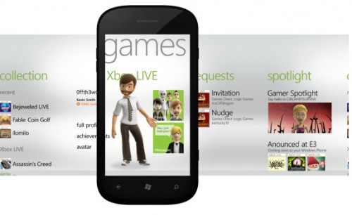 Nowe gry, funkcje Xbox LIVE w Windows Phone Mango