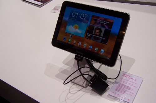 Samsung Galaxy S II LE oraz Galaxy Tab 8.9 LTE na stoisku T-Mobile