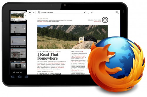 Jest już testowa wersja Firefoxa na tablety z Androidem