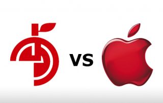 Apple pozew za logo