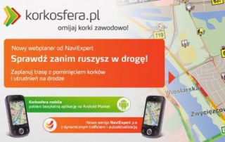 Nowa wersja NaviExpert 7 z opcją wyświetlania natężenia ruchu drogowego- korkosfera.pl