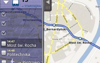 Aplikacja jakdojade.pl na system Android