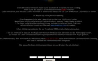 Legalizacja Windowsa za 100 EURO