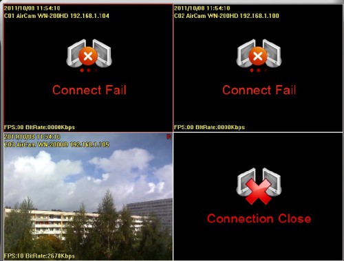 WN-200HD Cam Pro HD: Ustawienia