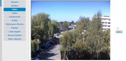 WN-200HD Cam Pro HD: Ustawienia