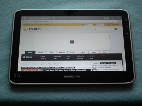 Recenzja tabletu HANNSpad SN10T1