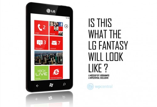 LG Fantasy z systemem Windows Phone