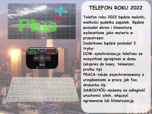Projekt telefonu komórkowego 10-lecia Telix.pl