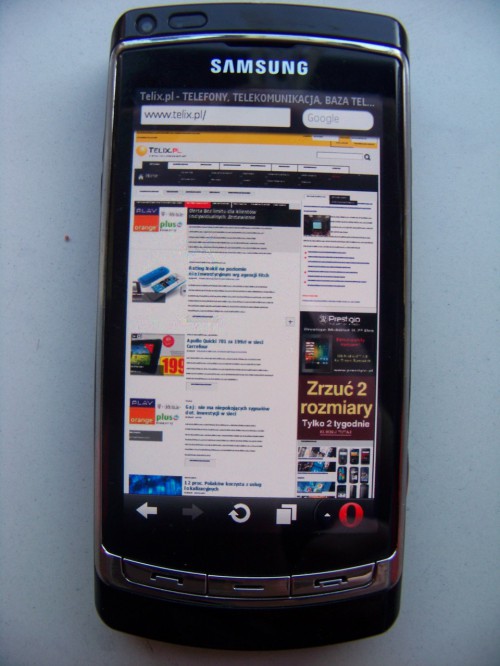 Test Samsunga i8910 – Omnia HD