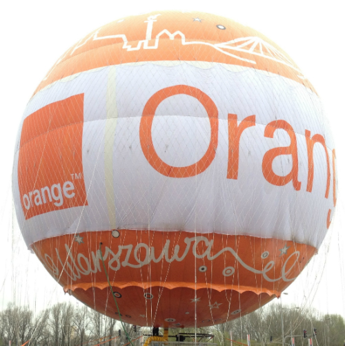 Balon Orange nad Warszaw?