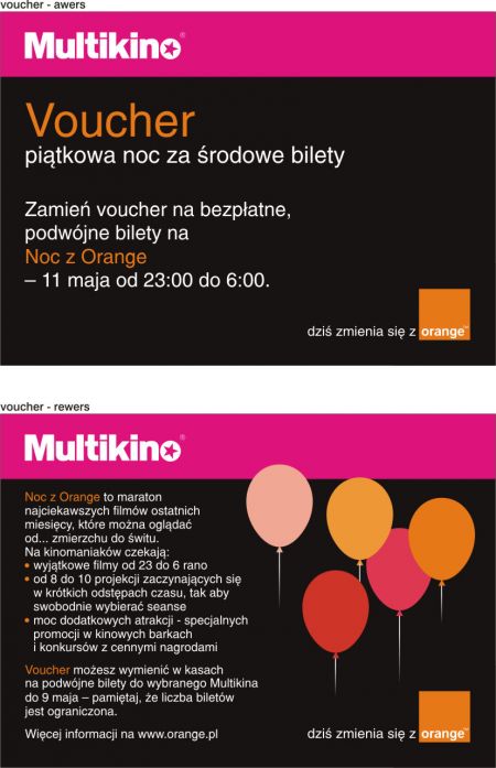 Noc z Orange w Multikinie