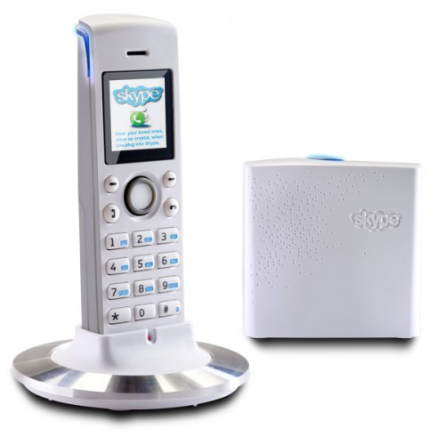 RTX DUALphone 4088: bezprzewodowy telefon do Skype i połączeń stacjonarnych  