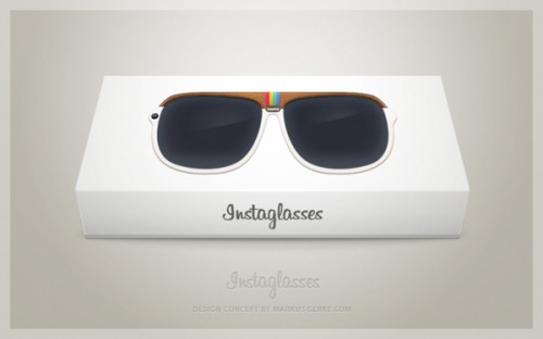 Okulary z funkcją filtrów Instagram
