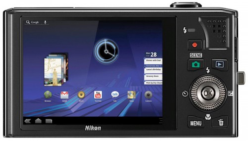 Nikon Coolpix S800: Android 2.3 Gingerbread