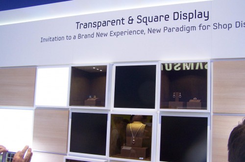 Transparentne monitory samsunga.