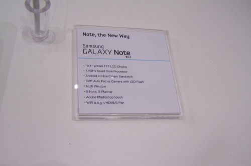 Samsung Galaxy Note 10.1 - dane techniczne
