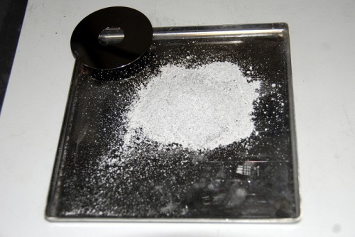 Proszek z talerzy ceramicznych