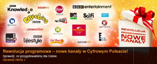 18 nowych kanałów w CP