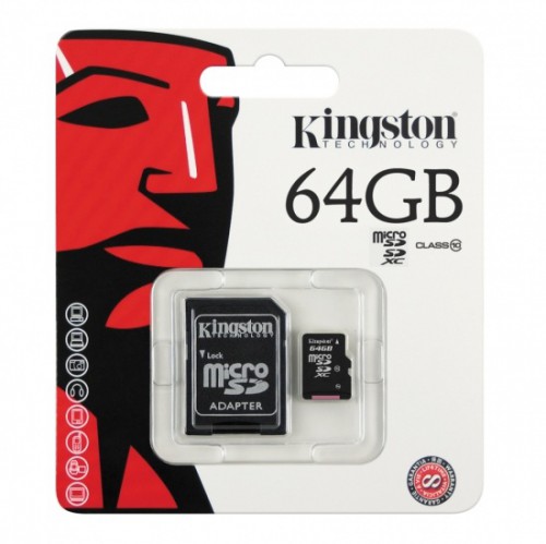 Kingston 64GB Class 10 Micro SDXC