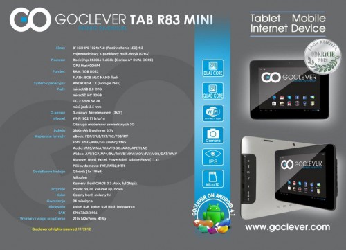 Goclever TAB R83