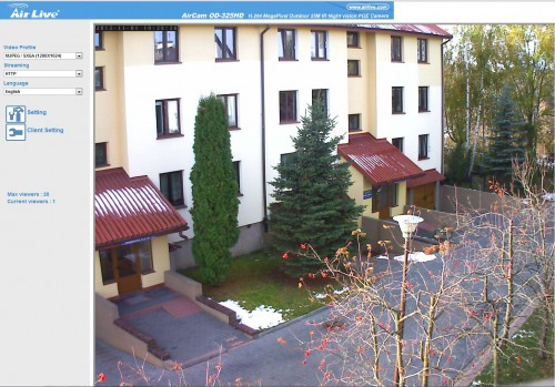 Podgląd obrazu - AirLive OD325HD
